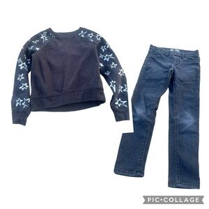 Athletic Works black Fleece Top  PM6